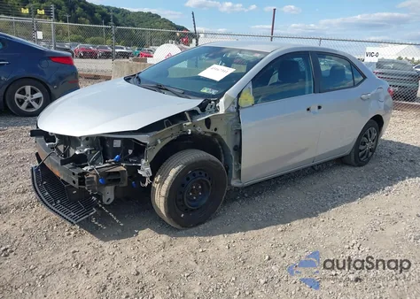 2017 Toyota Corolla Le из США, поврежденный, VIN 2T1BURHE7HC761644